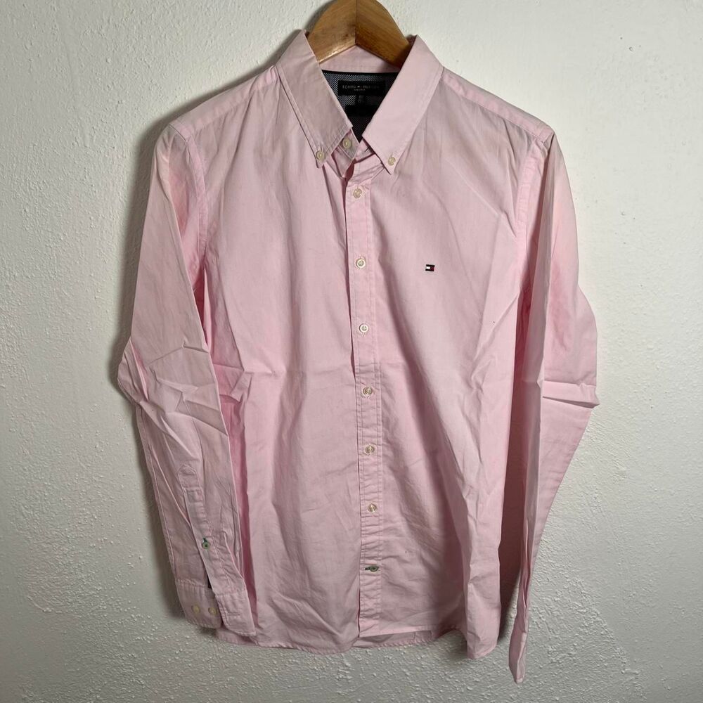 Tommy Hilfiger Men's Pink Shirt